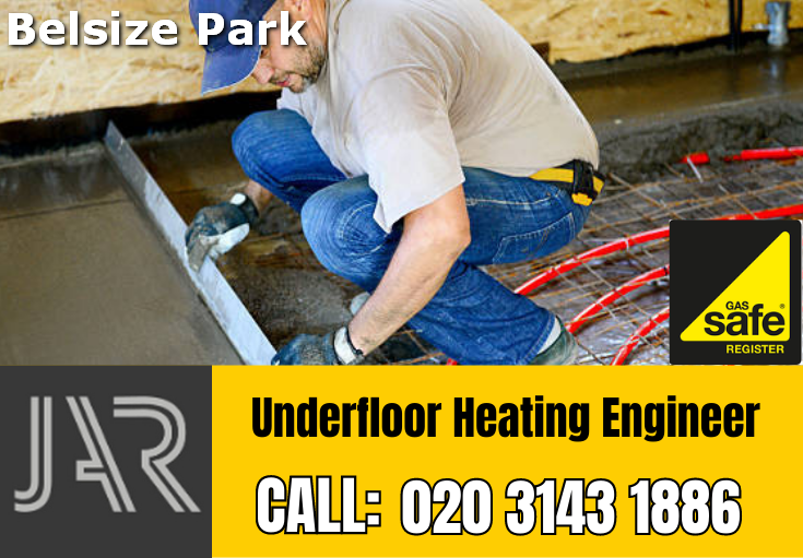 underfloor heating Belsize Park